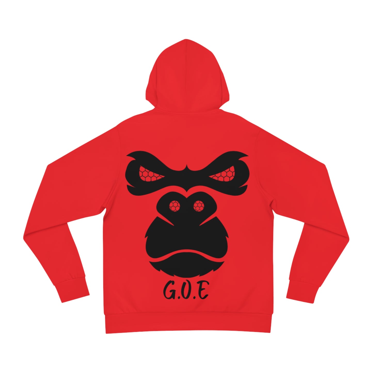 Firethorn Red Hoodie for Men & Women – Gorilla Lovers Bold Strength and Loyalty Wear