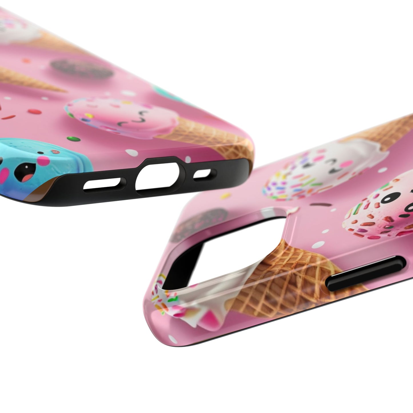 Tough Phone Cases Cute Ice Cream Design