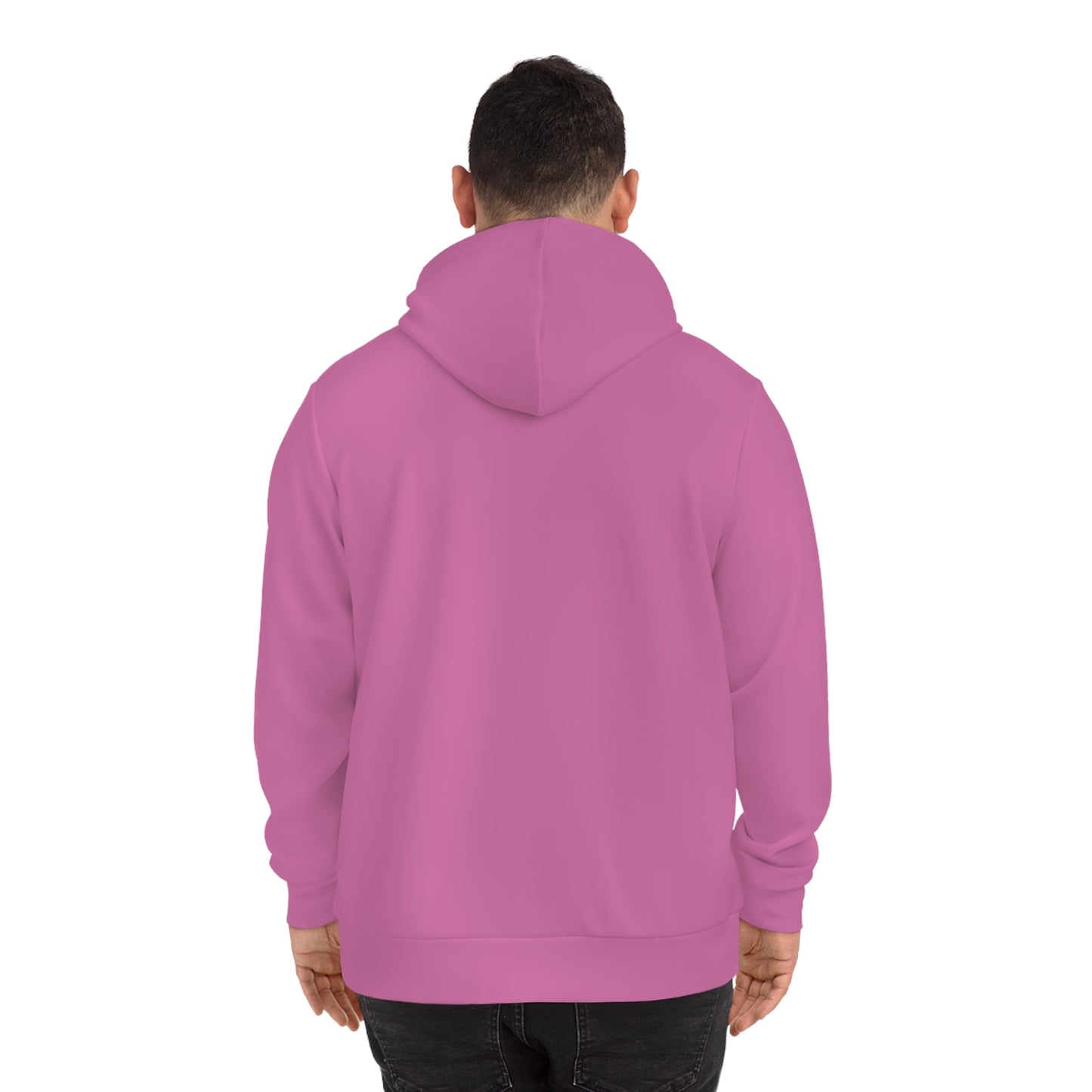 Blush Pink Sublimated Hoodie – "BMW, Don’t Put Me Last" Statement Pullover with Drawstrings & Kangaroo Pocket