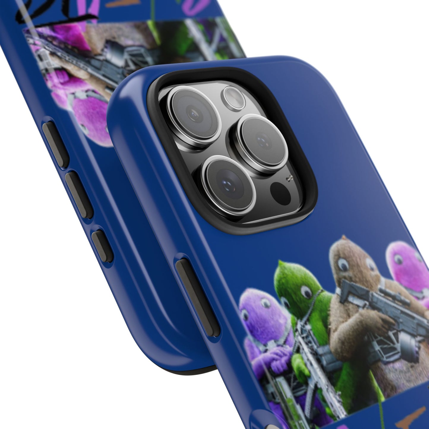Cool Cartoon-Inspired Tough Phone Case - 'SWEATS'