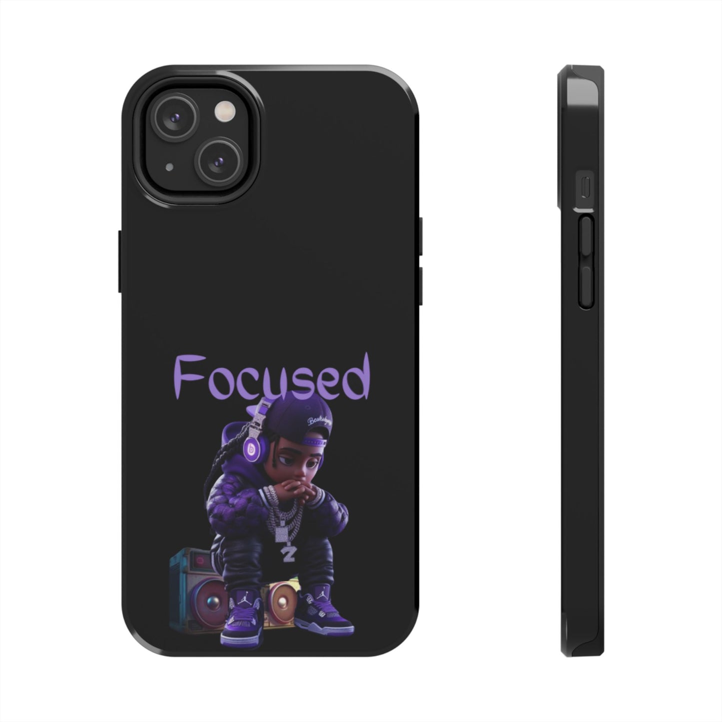 Phone case- Focused Tough Phone Case - Durable Protection