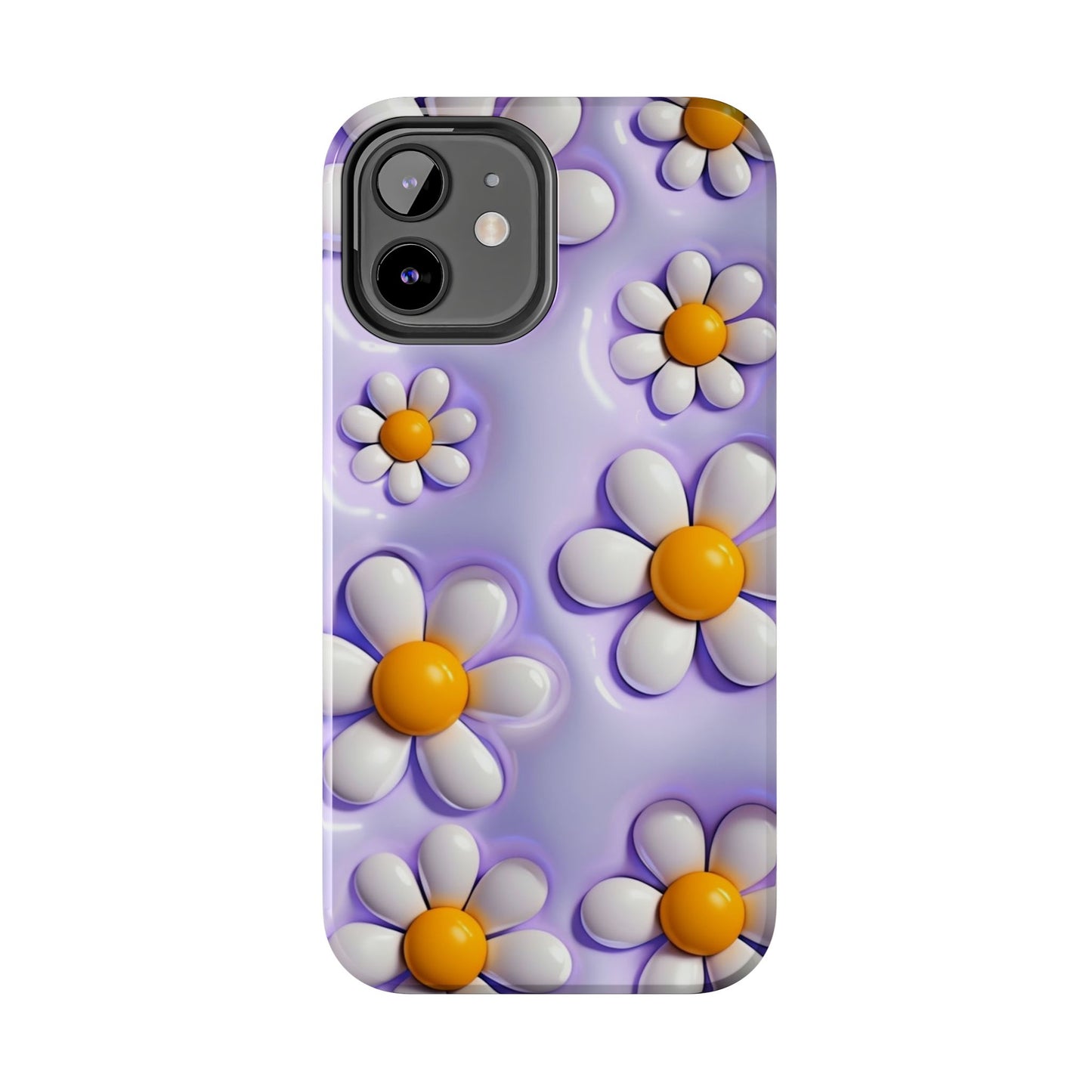 πΌ Floral Tough Phone Case β Vibrant Daisy Spring Design, for iPhones & Androids