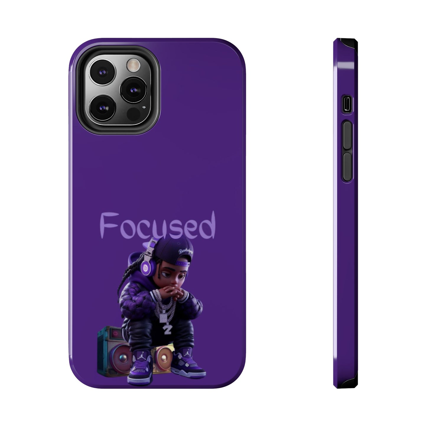 Phone Case- Focused Tough Case- Durable Protection