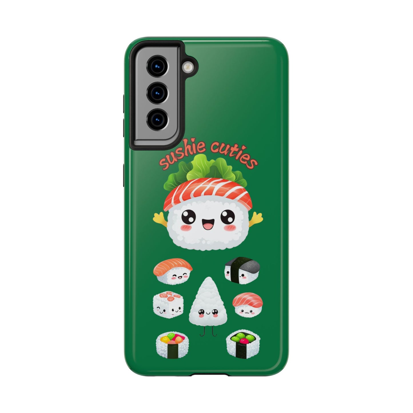 π£ Cute Sushi Buddies Tough Phone Case β Durable & Adorable for iPhone & Android!
