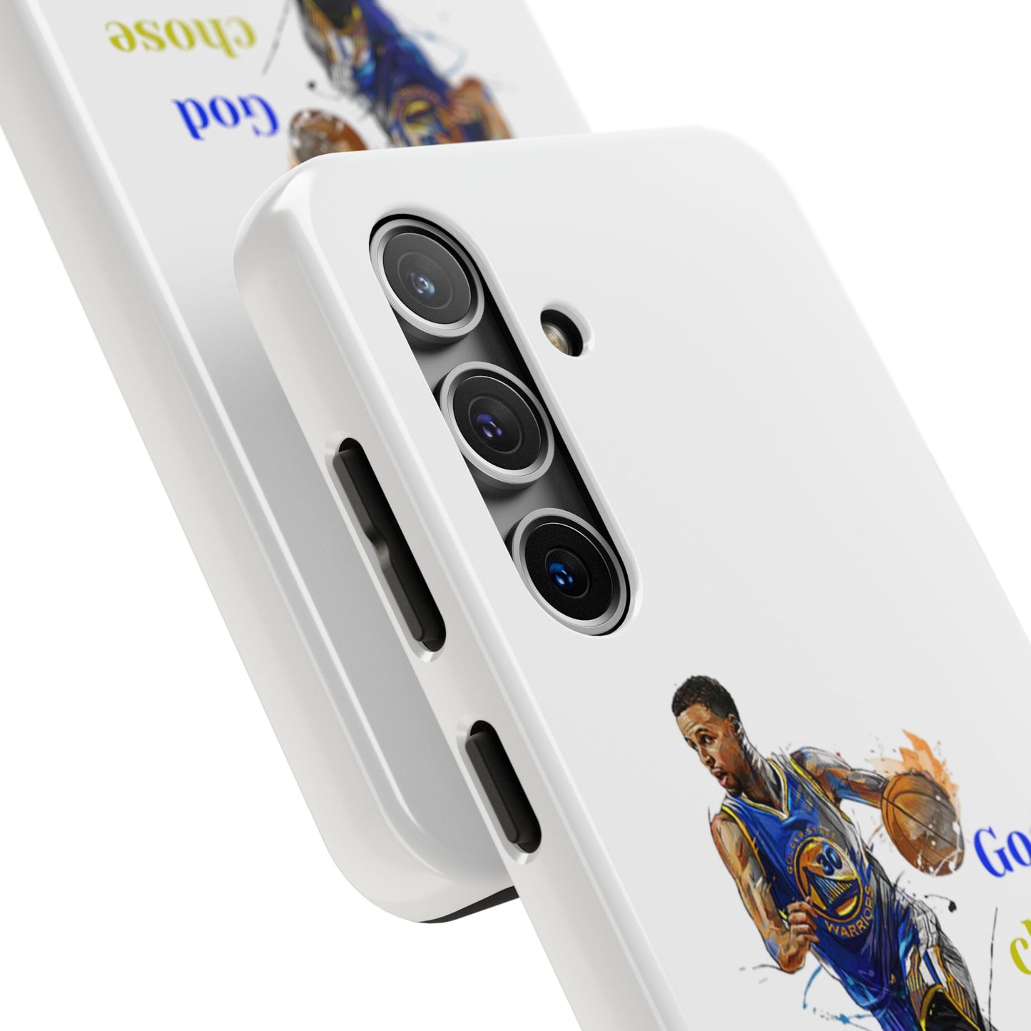 Phone case- God Chose Me Tough Phone Case - Durable Protection