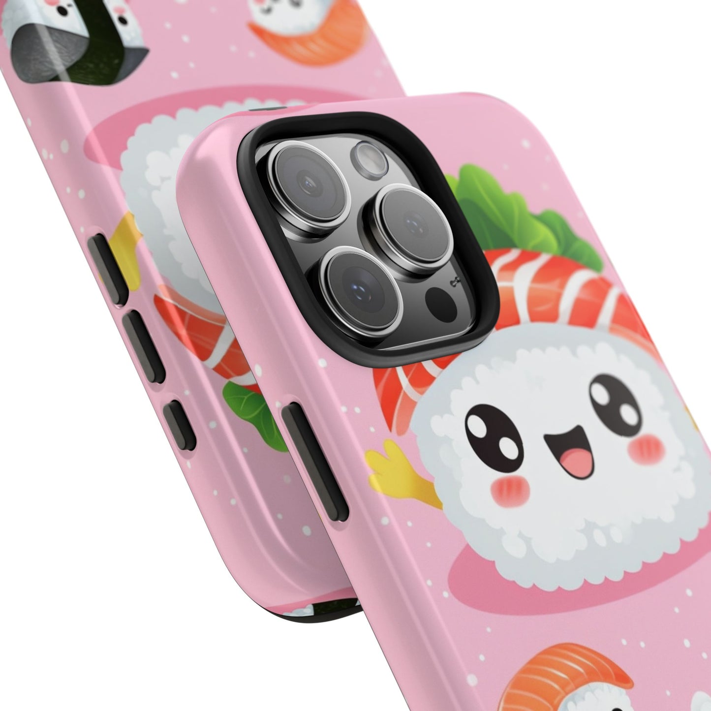 Adorable Sushi Tough Phone Case | Cute Kawaii Design for Food Lovers