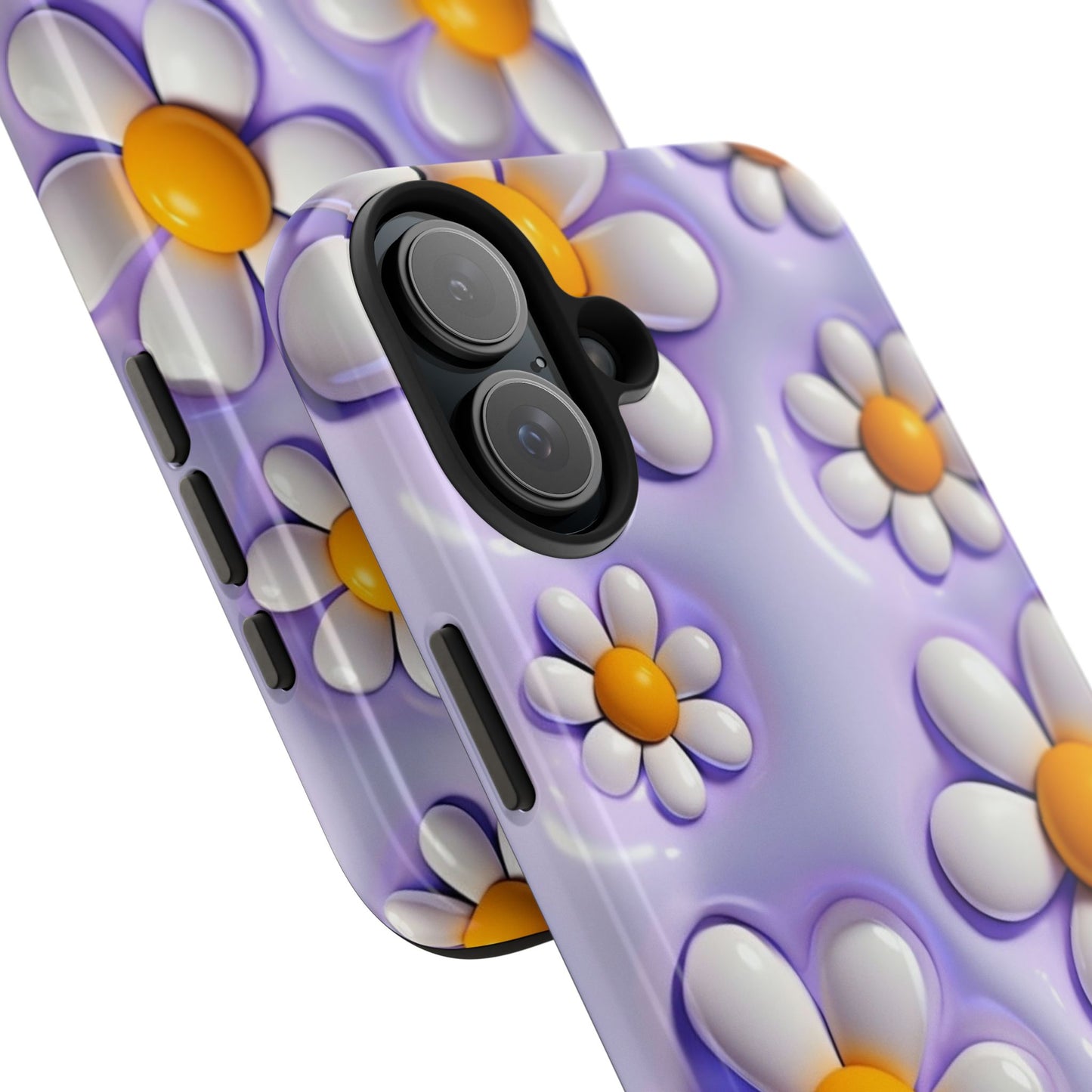 πΌ Floral Tough Phone Case β Vibrant Daisy Spring Design, for iPhones & Androids