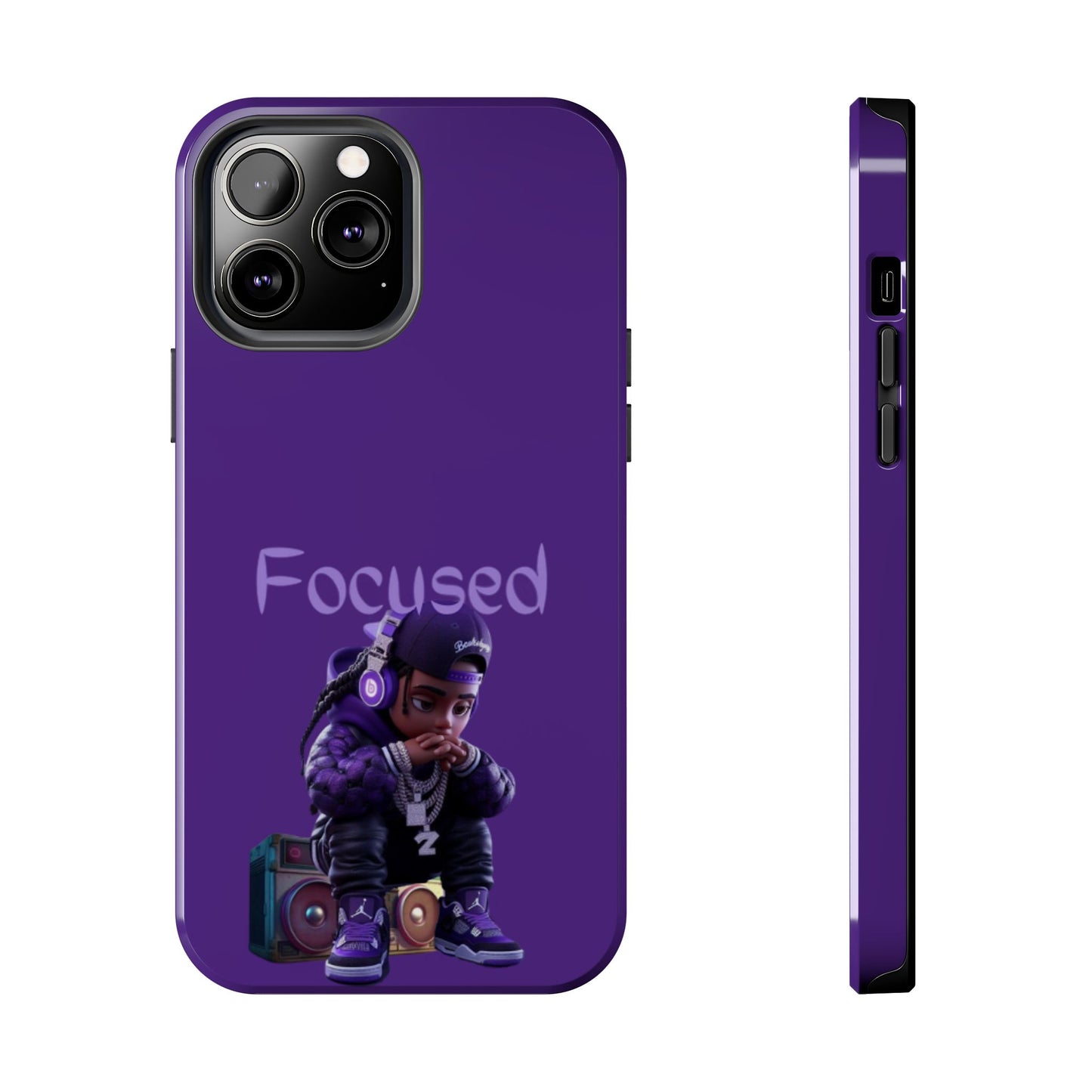 Phone Case- Focused Tough Case- Durable Protection