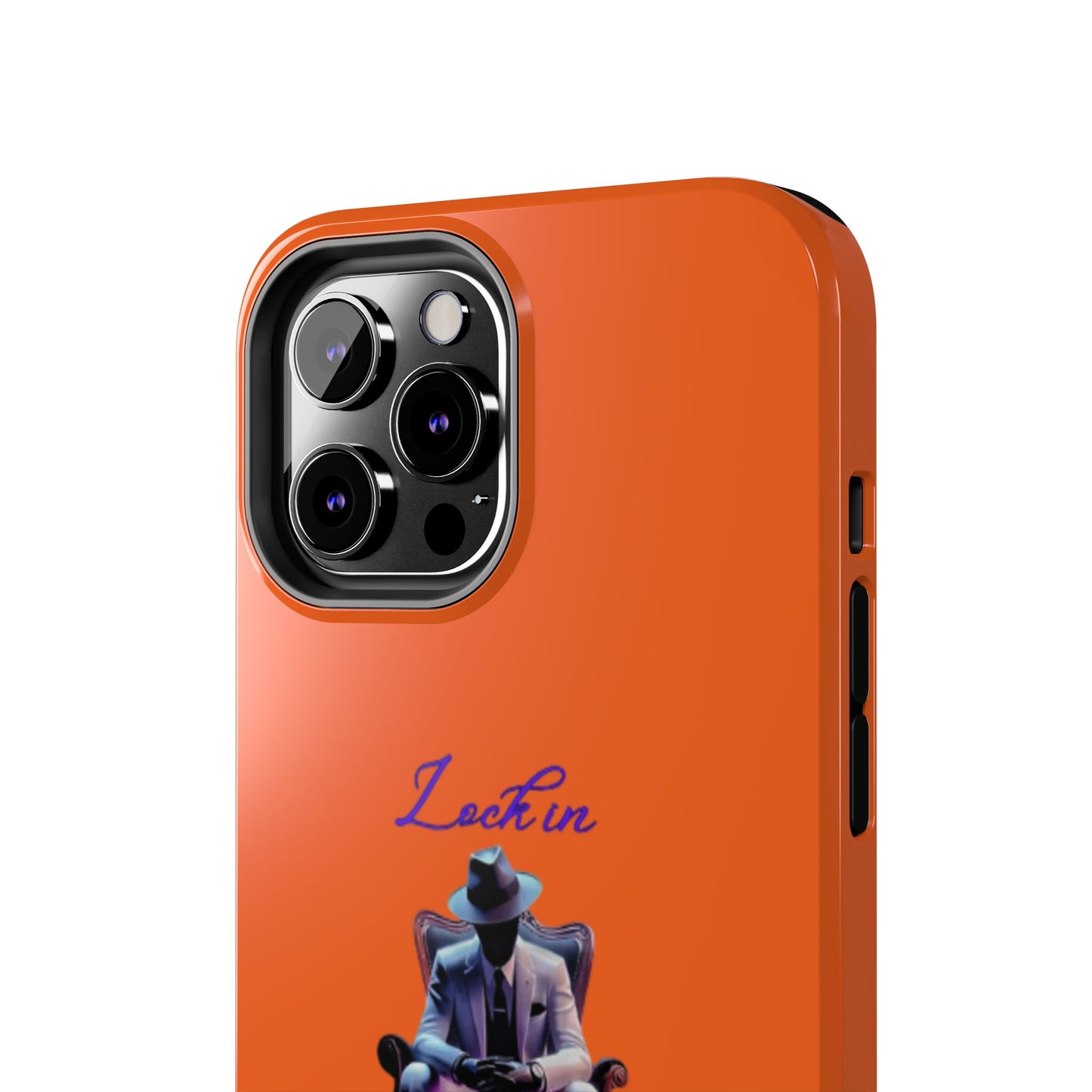Phone case- Lock In, Stay discipline Tough Phone Case - Durable Protection