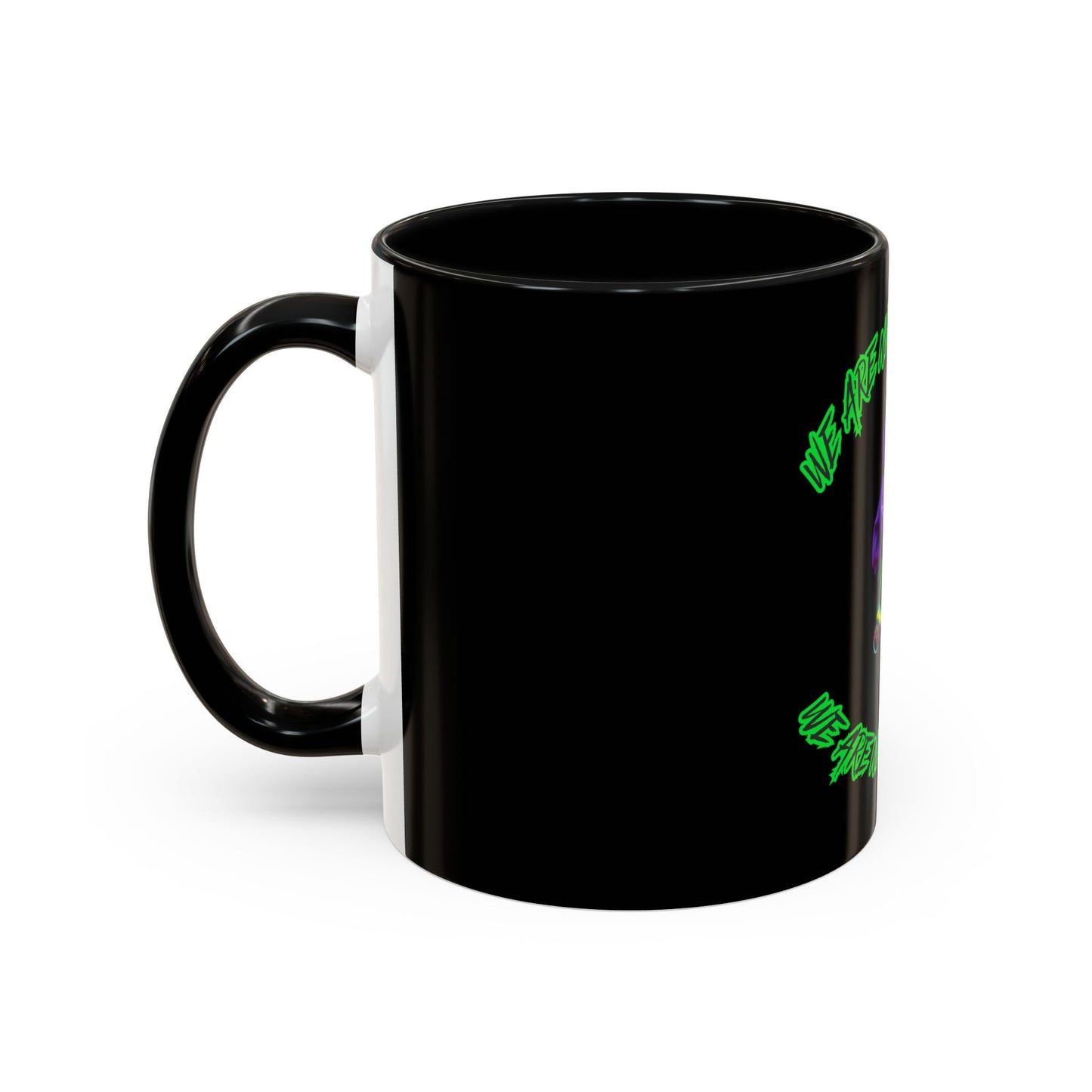Alien Vibes Accent Coffee Mug - "We Are Not The Same" Design - Fun Gift for Sci-Fi Lovers