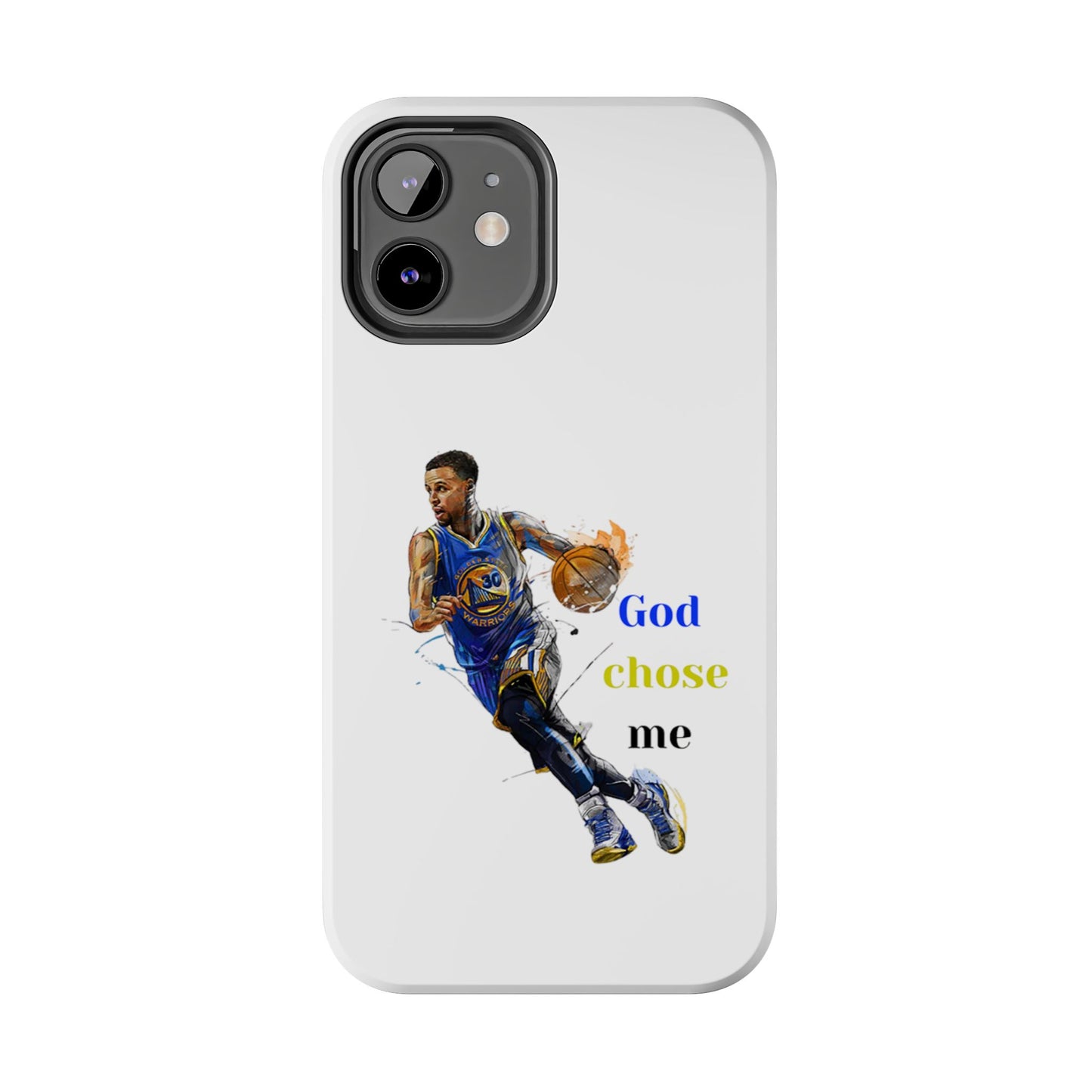 Phone case- God Chose Me Tough Phone Case - Durable Protection