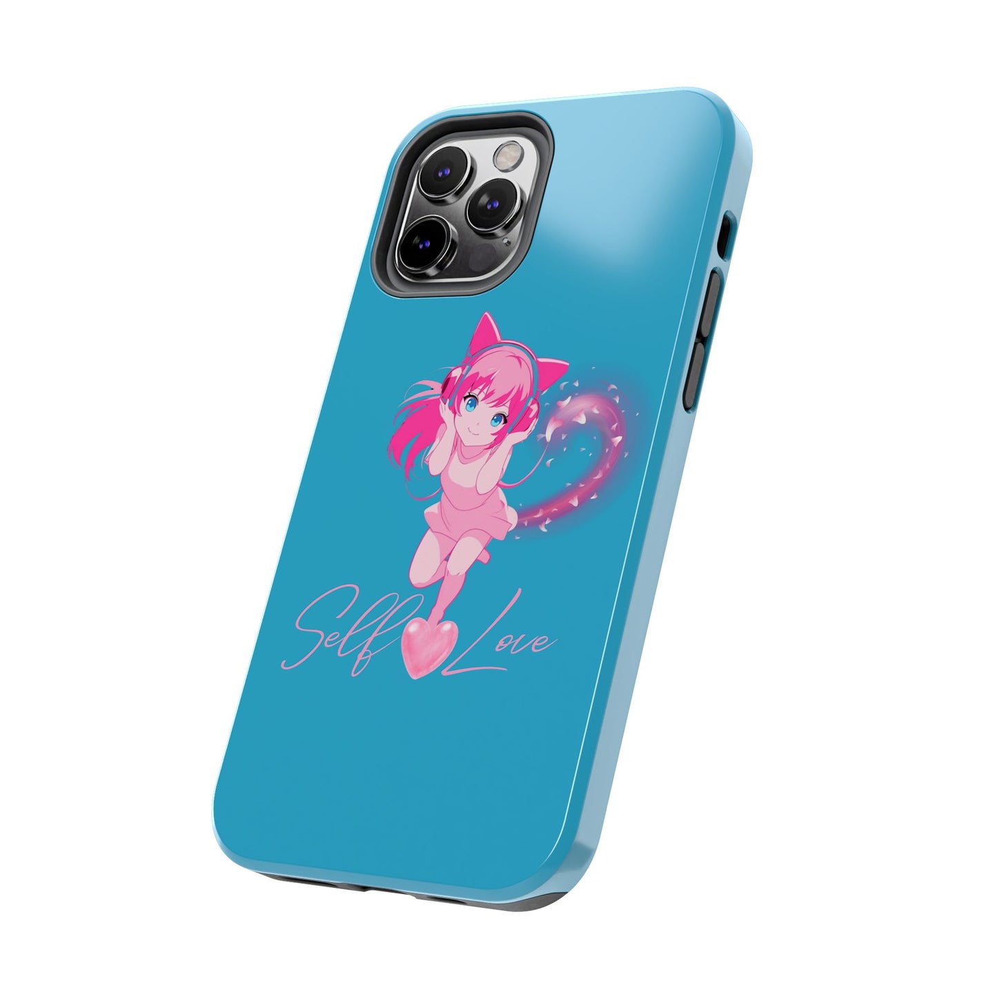 Self Love Tough Phone Case for Anime Lovers