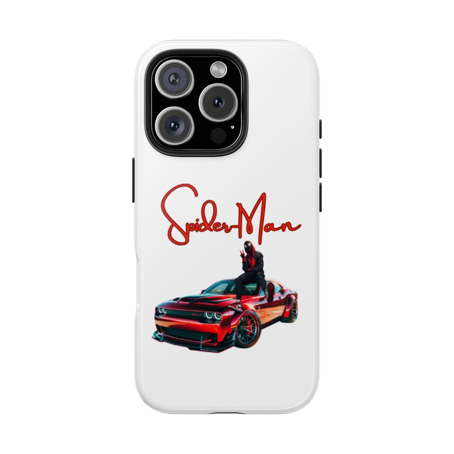 Phone case- SpiderMan Tough Phone Case - Durable Protection for Car Enthusiasts