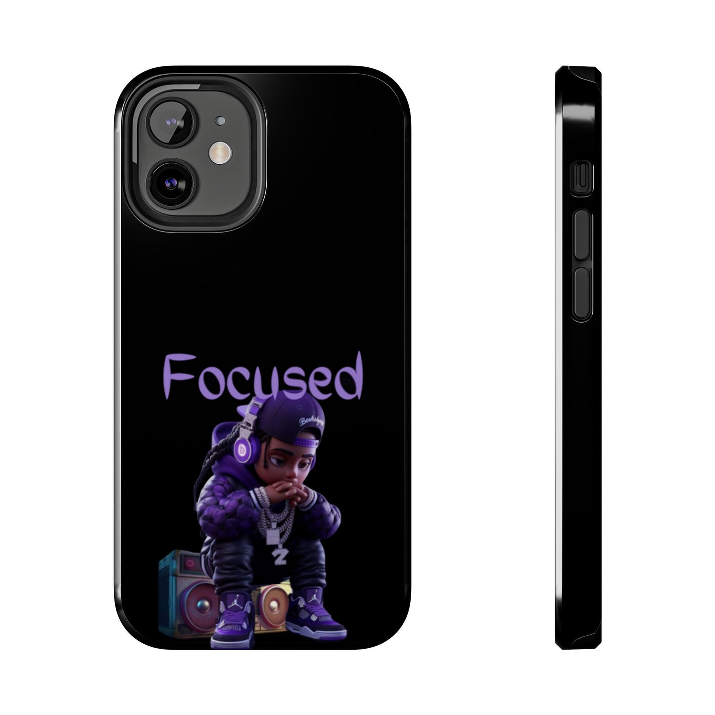 Phone case- Focused Tough Phone Case - Durable Protection