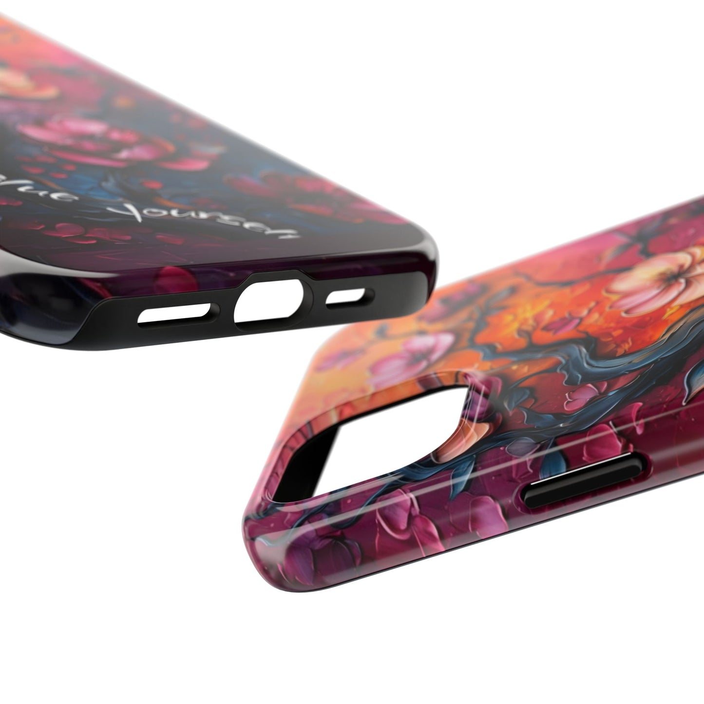 Value Yourself Floral Tough Phone Case