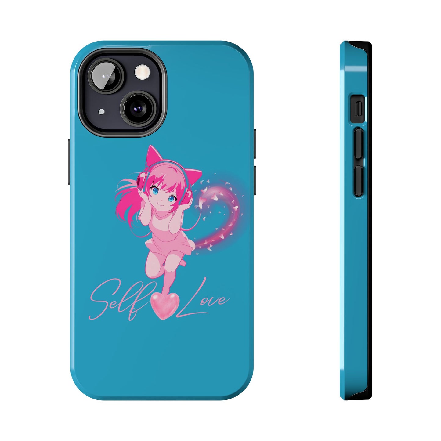 Self Love Tough Phone Case for Anime Lovers