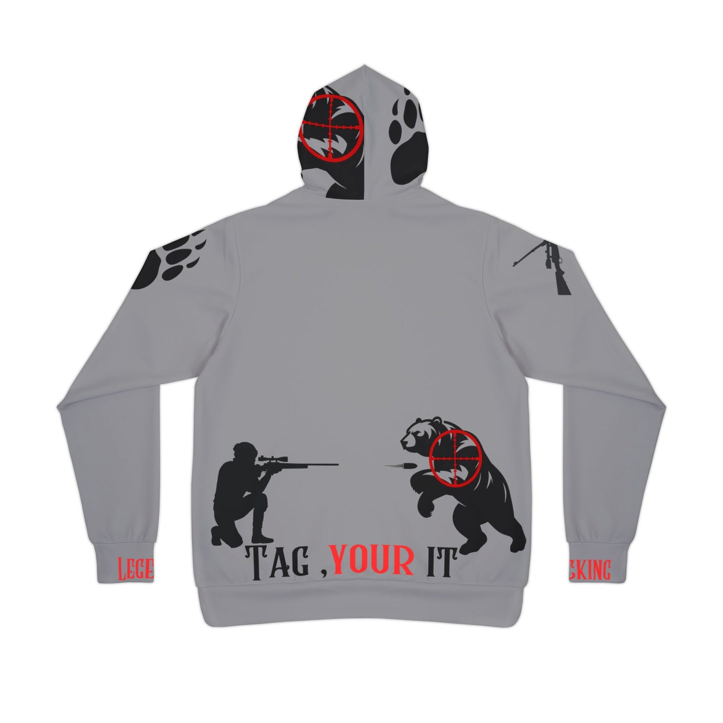 "Tracking Legends Athletic Hoodie – The Perfect Hunting & Outdoor Adventure Gear for Men or Women"