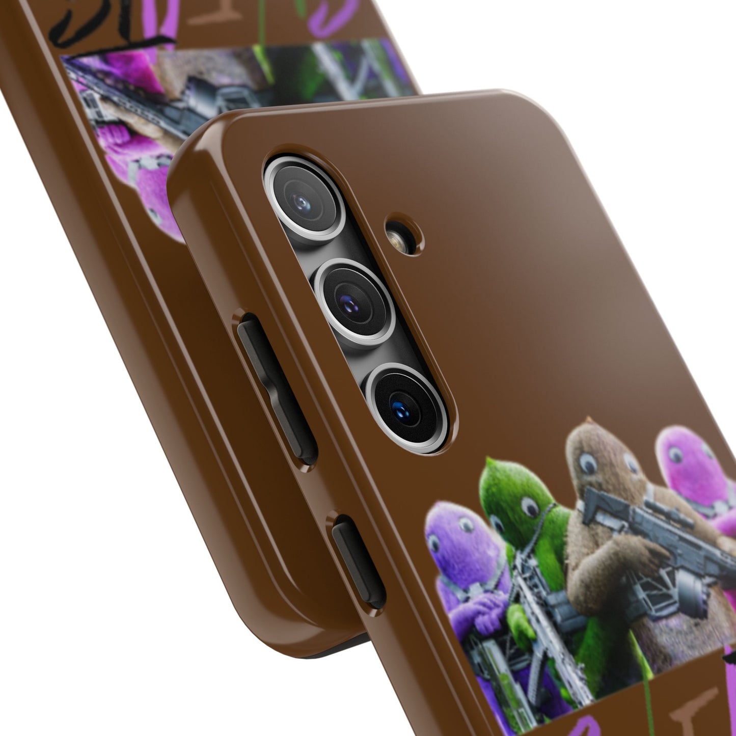 Cool Cartoon-Inspired Tough Phone Case - 'SWEATS'