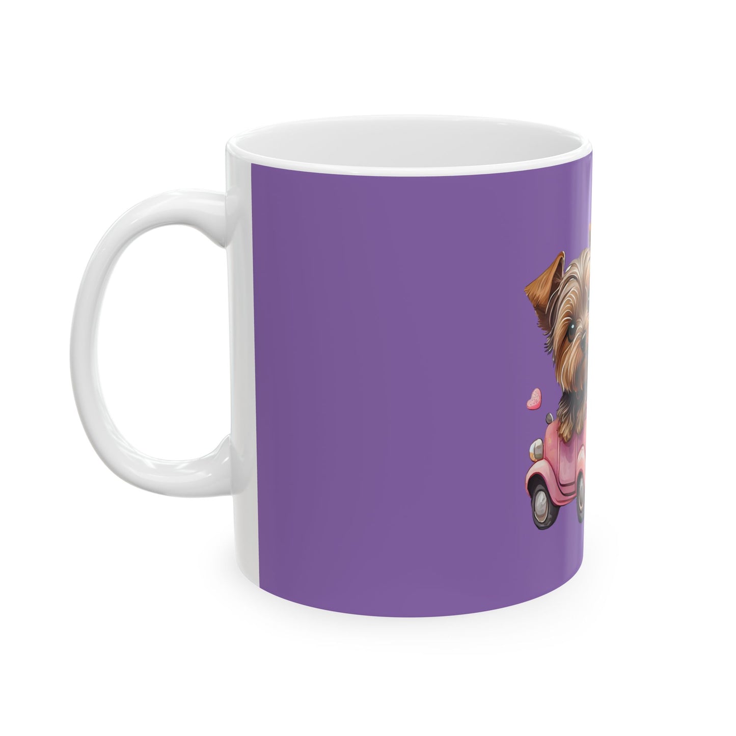 Cute Puppy Valentine’s Day Ceramic Mug - 11oz Coffee Cup 🐶💖☕