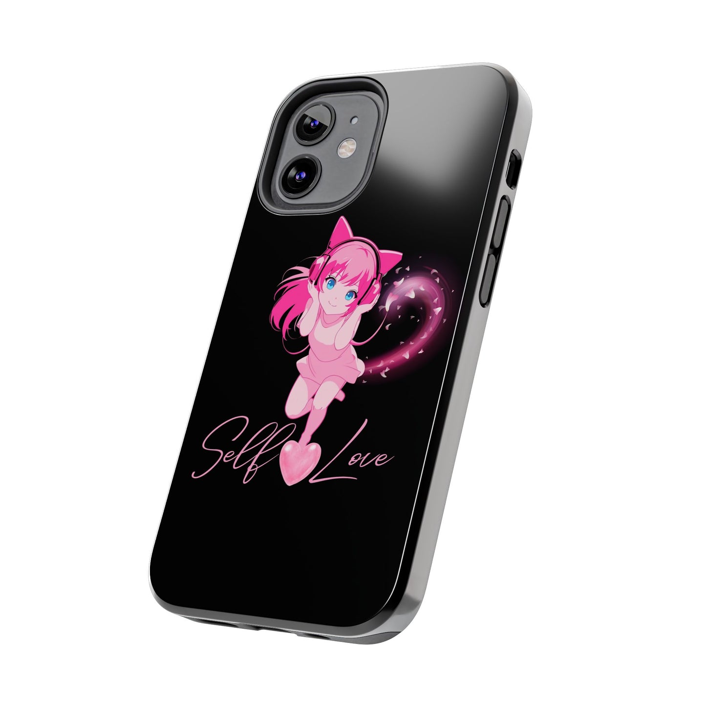 Self Love Tough Phone Case for Anime Lovers