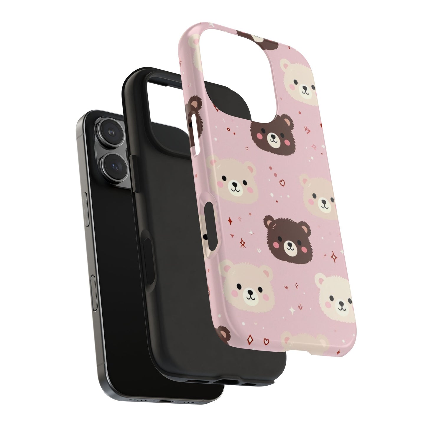 Tough Phone Cases- Cute Bears