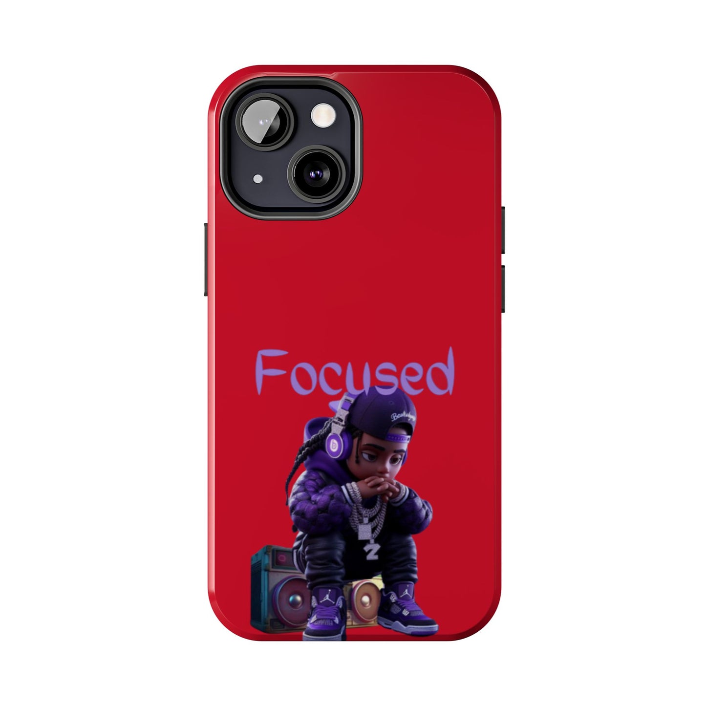 Phone Case- Focused Tough Case- Durable Protection