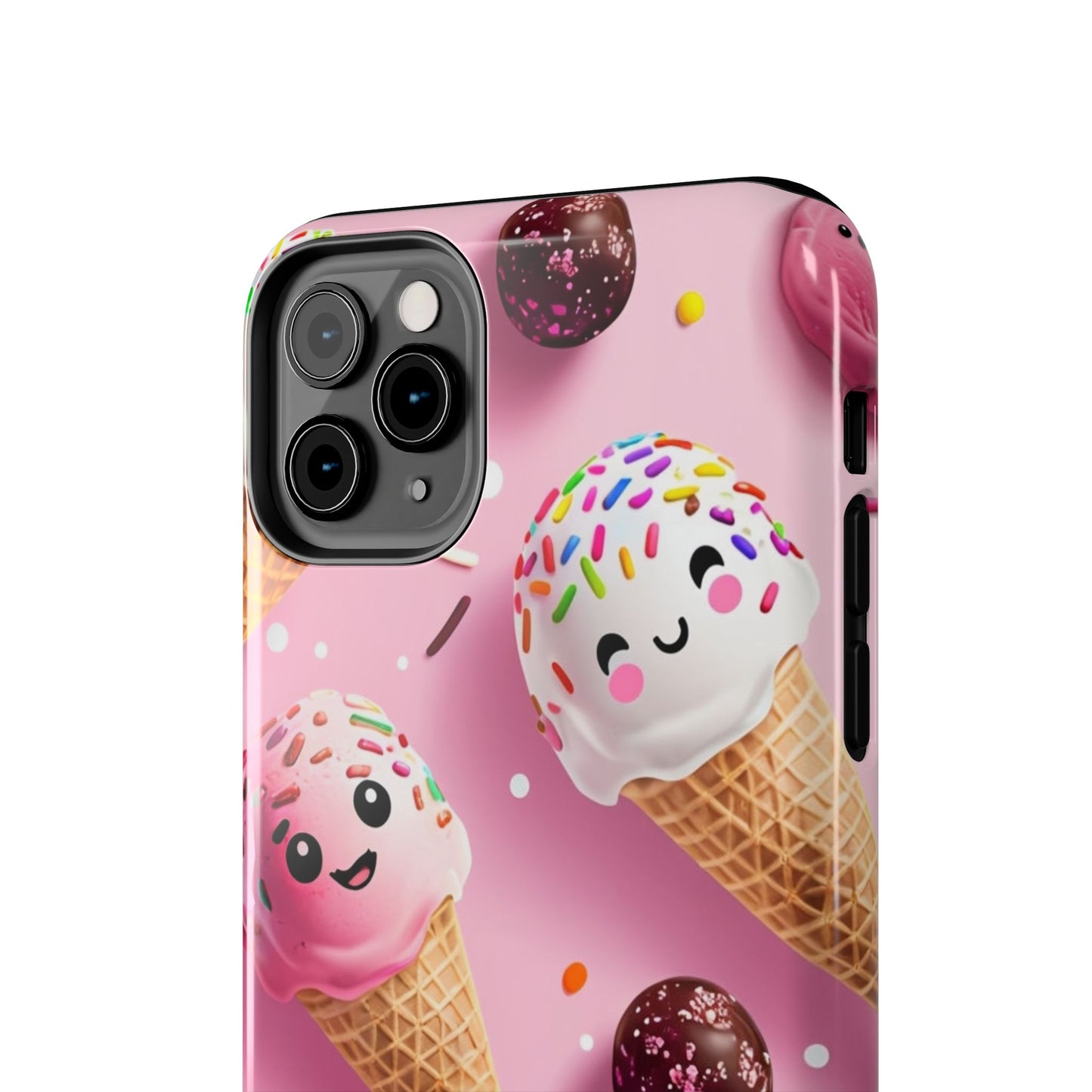 Tough Phone Cases Cute Ice Cream Design