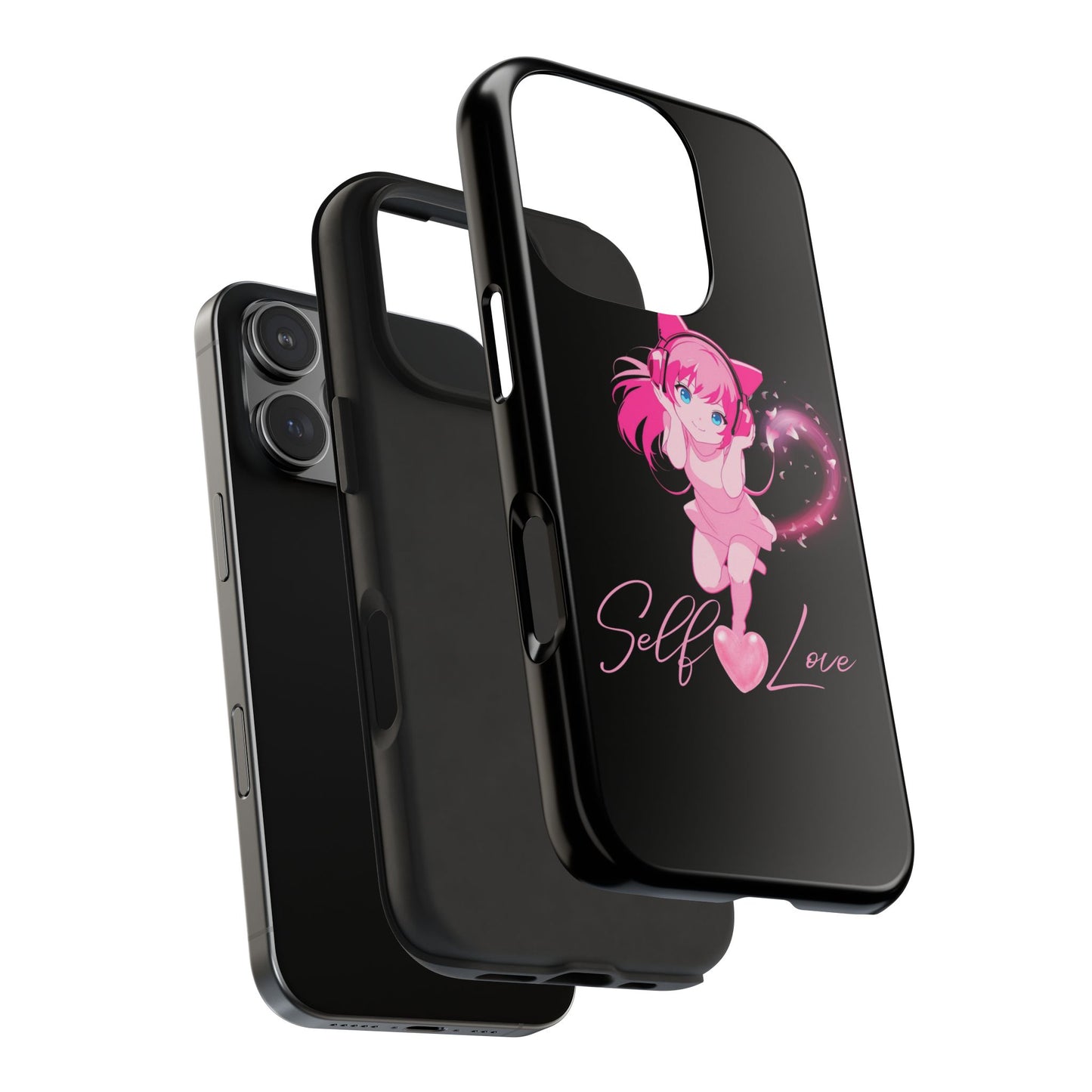 Self Love Tough Phone Case for Anime Lovers