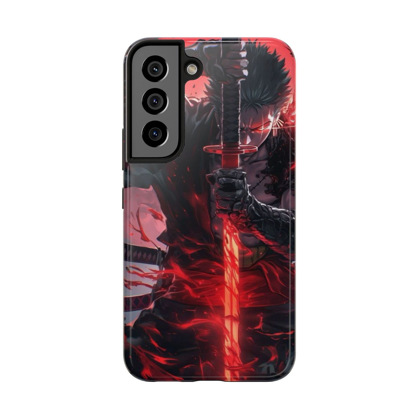 🗡️ Fierce Samurai Tough Phone Case – Durable Protection with Bold Anime Design for iPhone & Android