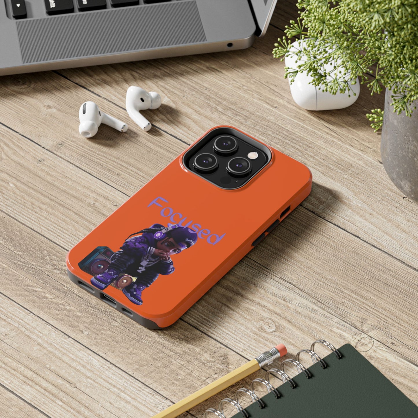 Phone Case- Focused Tough Case- Durable Protection