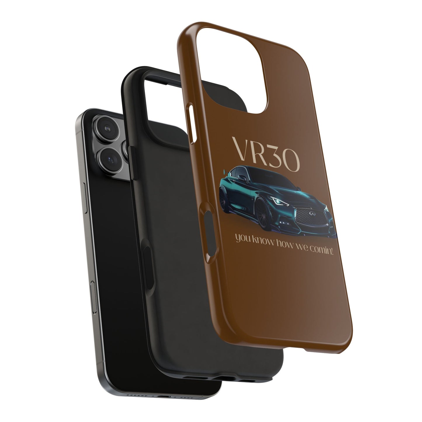 VR30 Sports Car Tough Phone Case - Stylish and Durable Protection for Car Enthusiasts