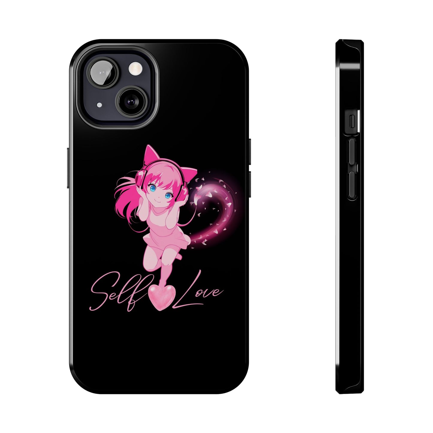 Self Love Tough Phone Case for Anime Lovers