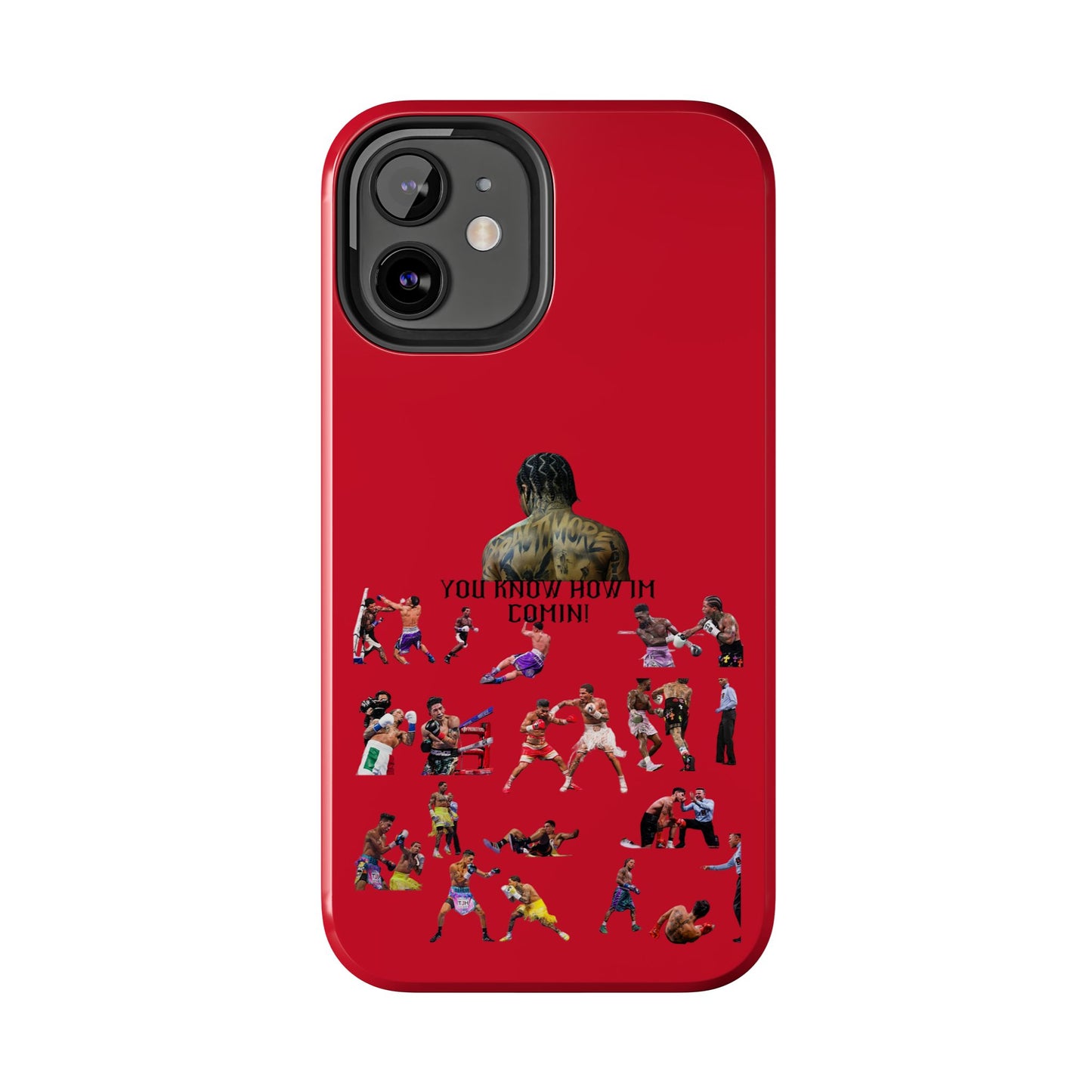 Phone case- You Know How I'm Comin' Tough Phone Case - Durable Protection
