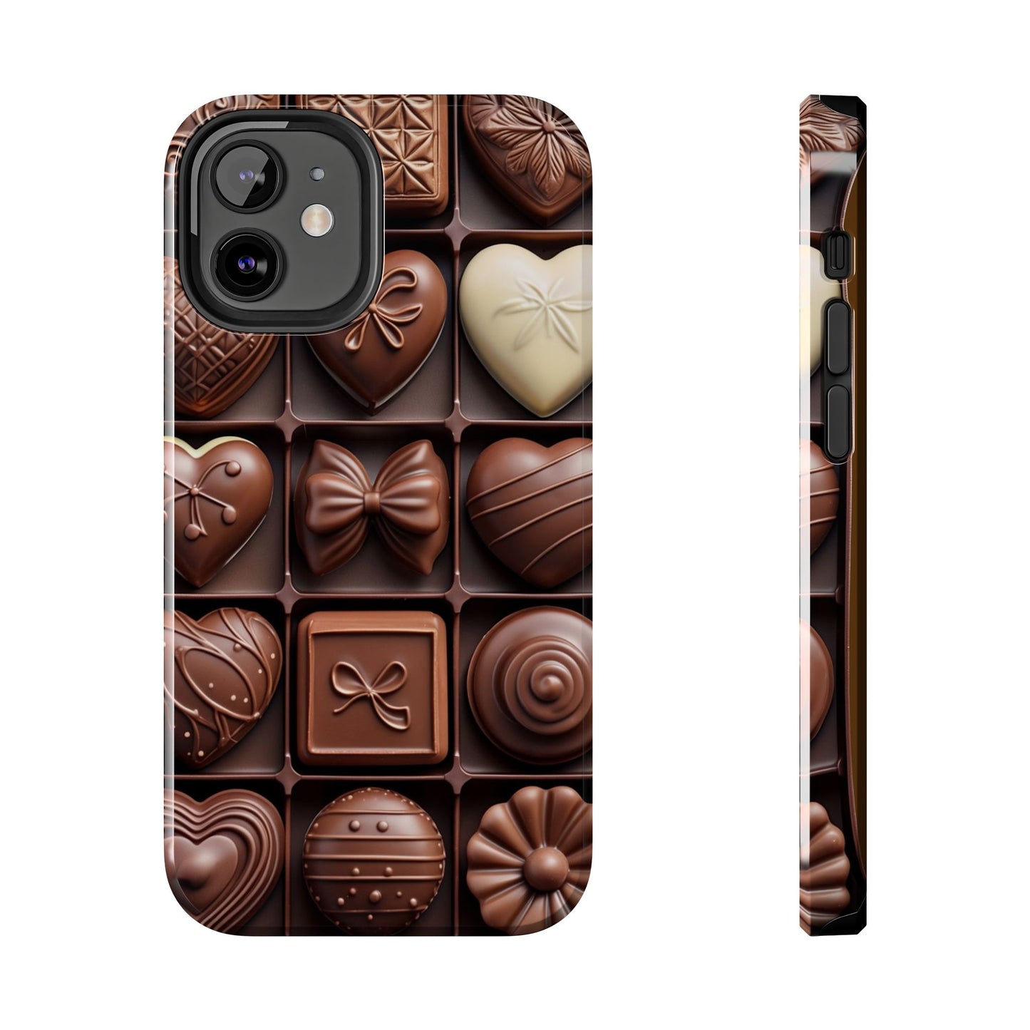 Chocolate Love Tough Phone Case - Perfect for Valentine's Day or Sweet Treat Lovers