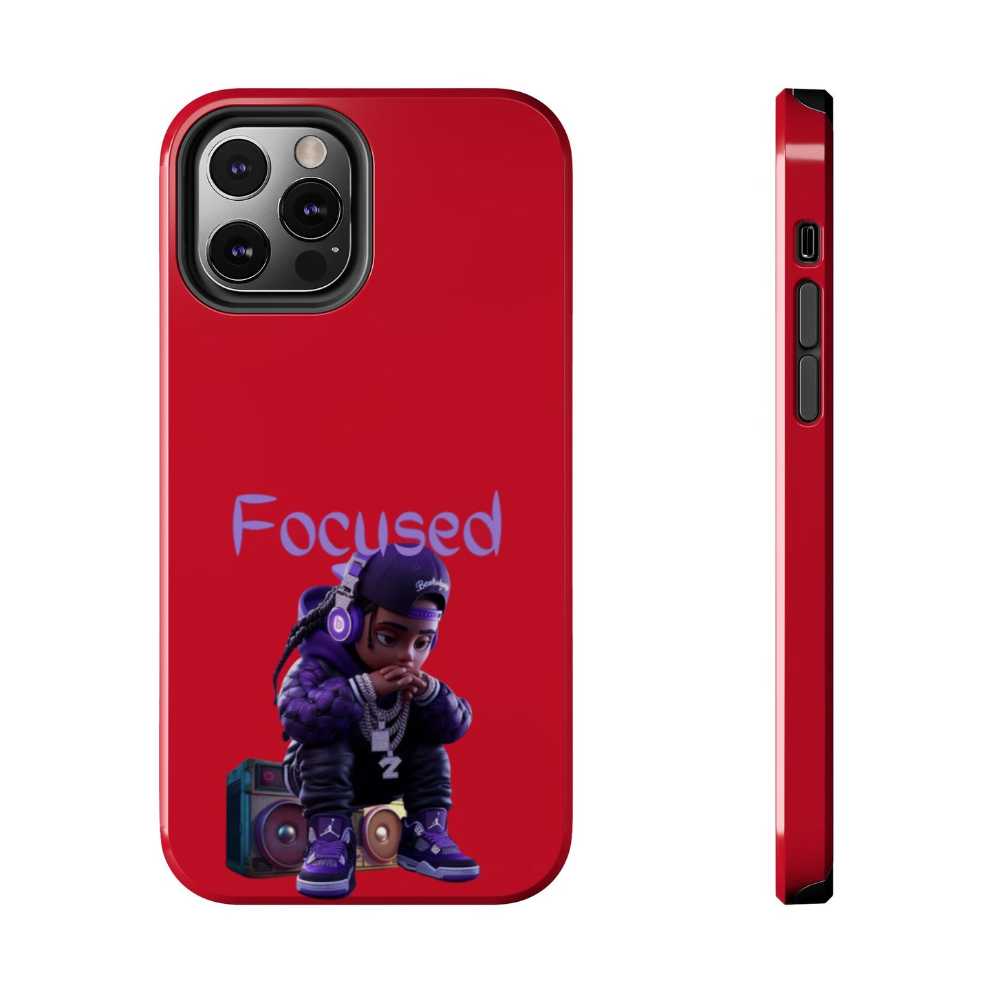 Phone Case- Focused Tough Case- Durable Protection