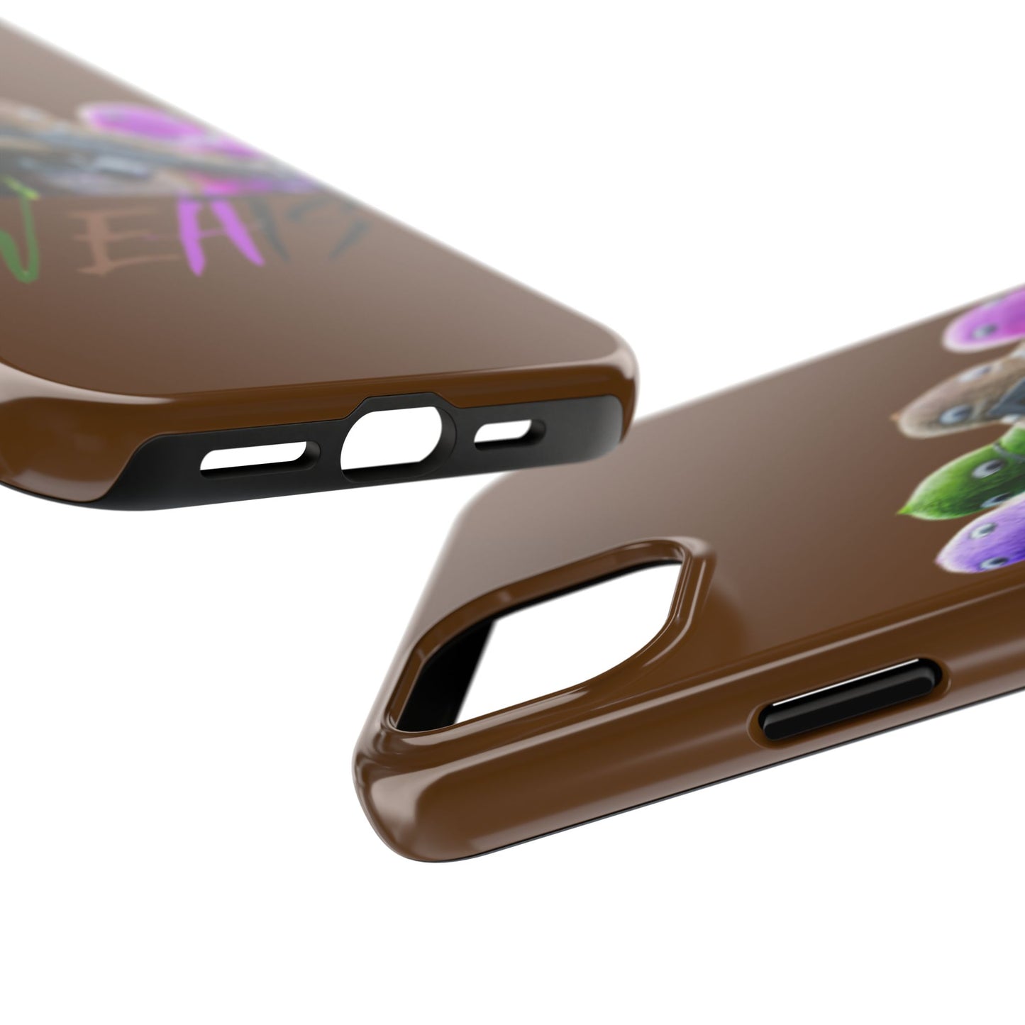 Cool Cartoon-Inspired Tough Phone Case - 'SWEATS'