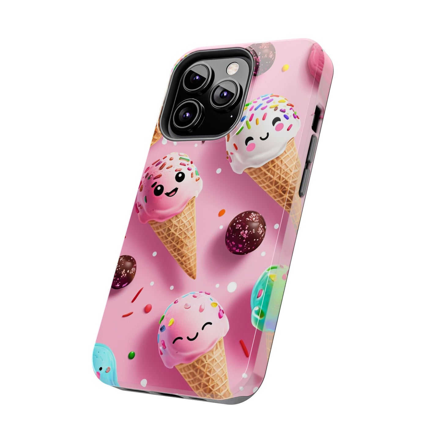Tough Phone Cases Cute Ice Cream Design