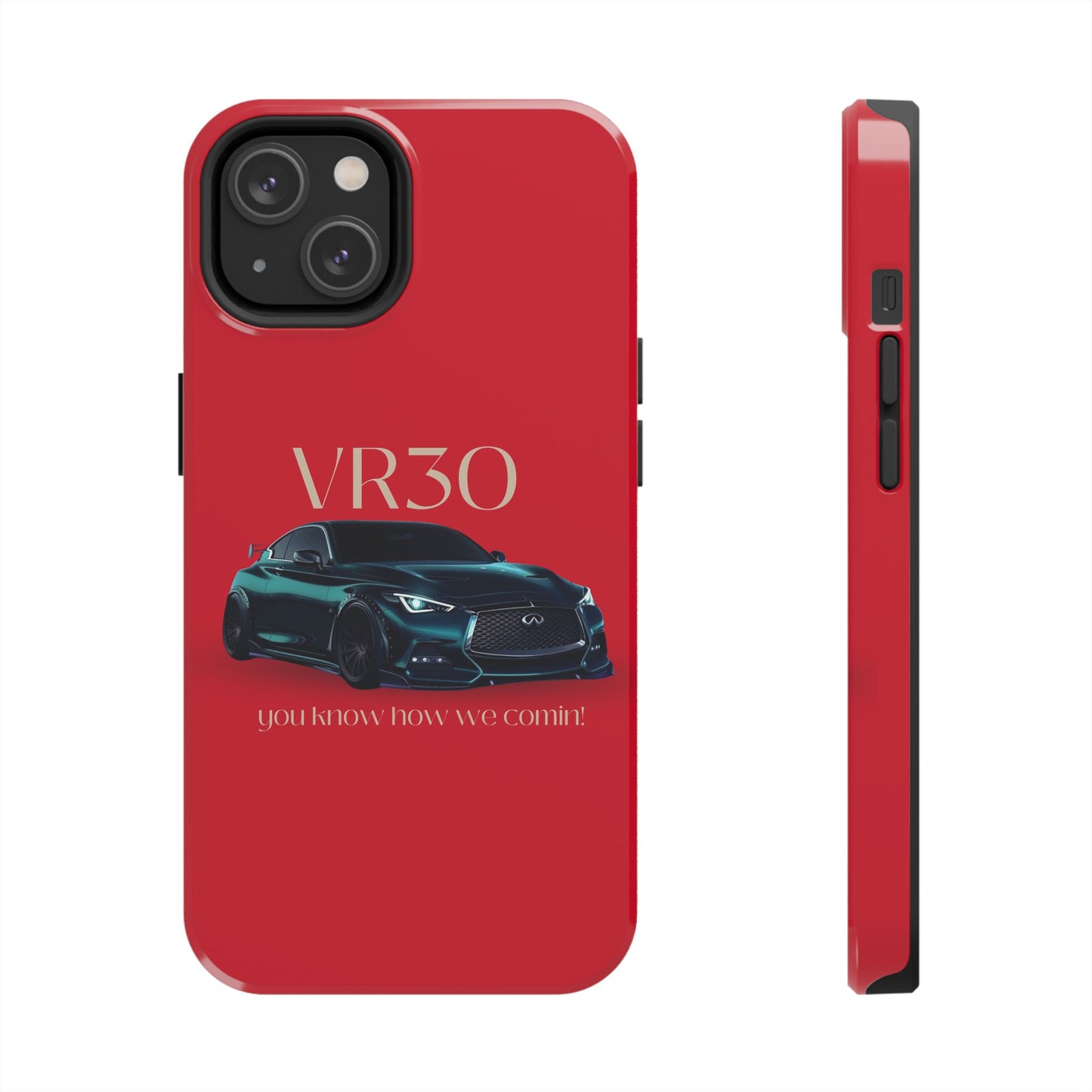 VR30 Sports Car Tough Phone Case - Stylish and Durable Protection for Car Enthusiasts