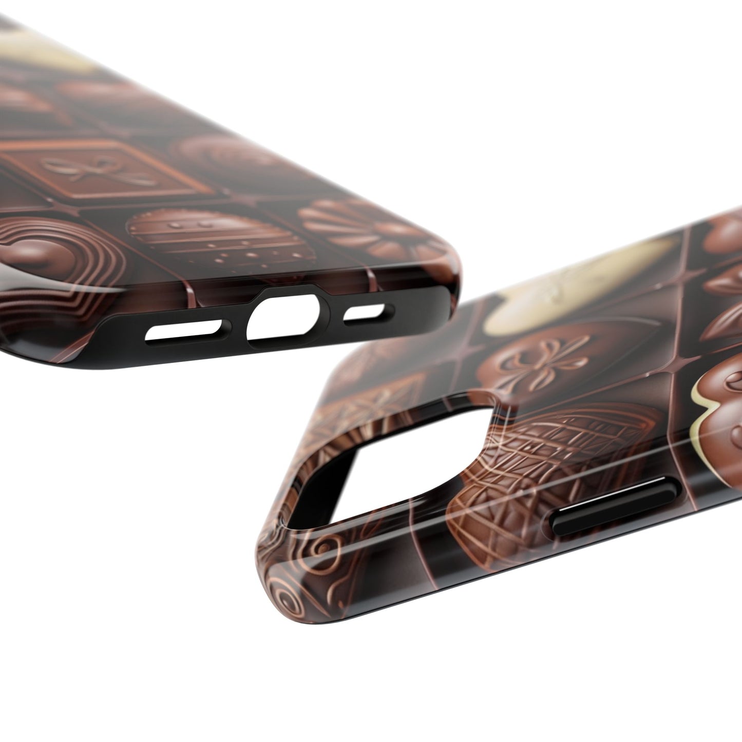Chocolate Love Tough Phone Case - Perfect for Valentine's Day or Sweet Treat Lovers