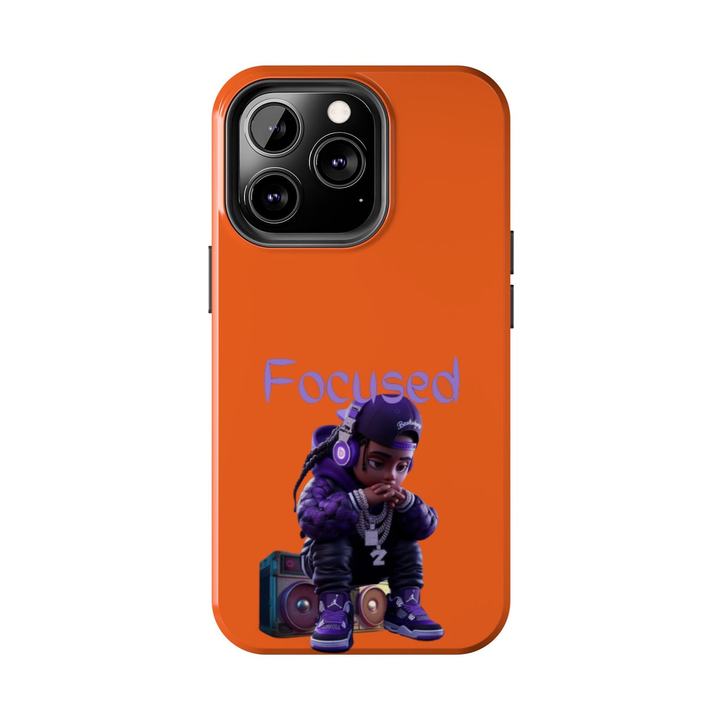 Phone Case- Focused Tough Case- Durable Protection