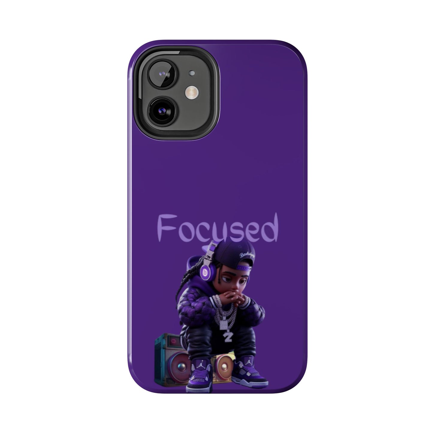 Phone Case- Focused Tough Case- Durable Protection