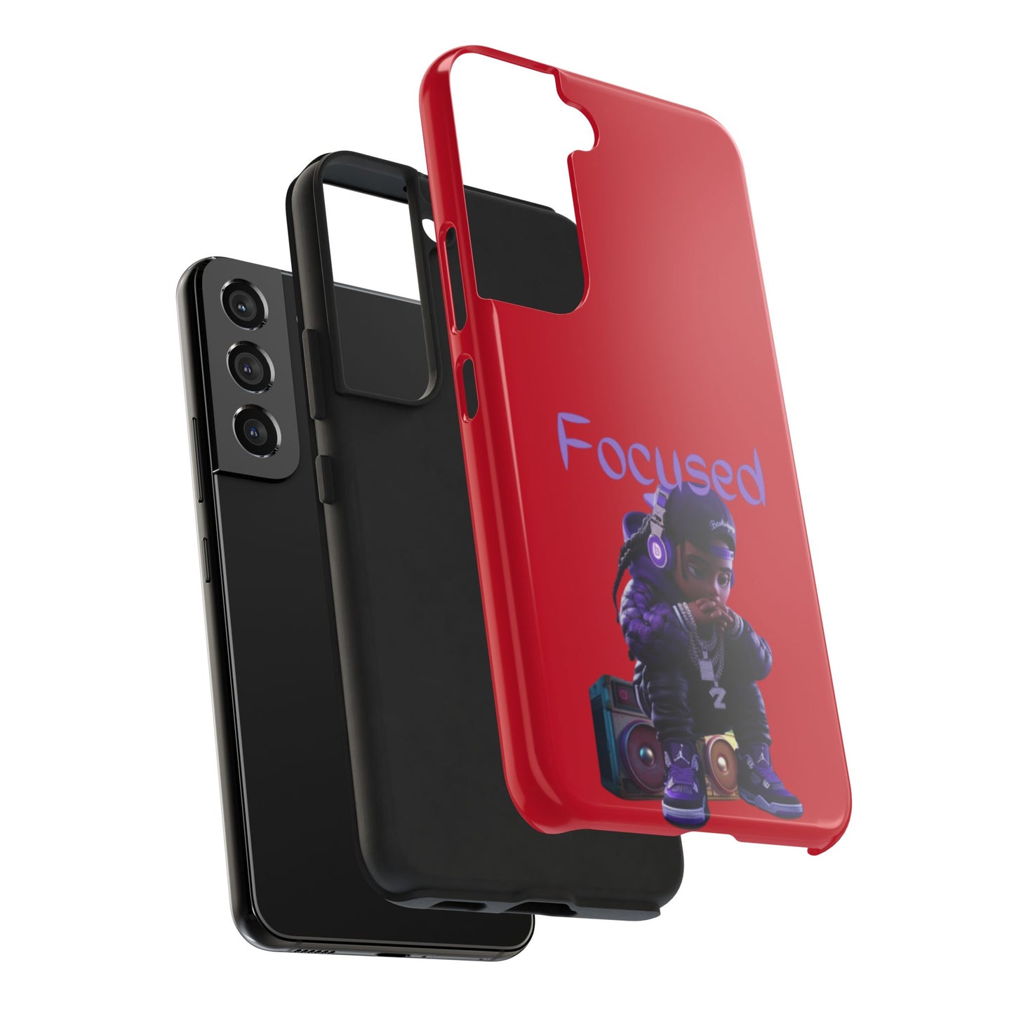 Phone Case- Focused Tough Case- Durable Protection