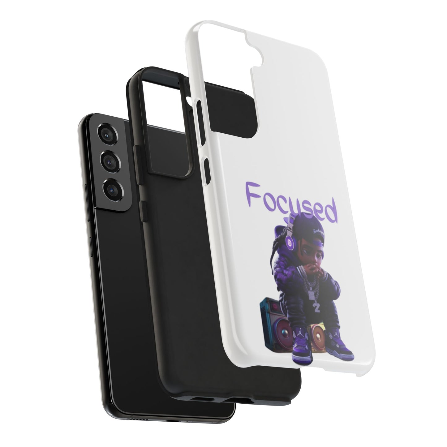 Phone Case- Focused Tough Case- Durable Protection