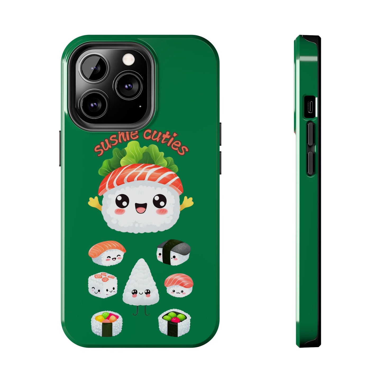 π£ Cute Sushi Buddies Tough Phone Case β Durable & Adorable for iPhone & Android!