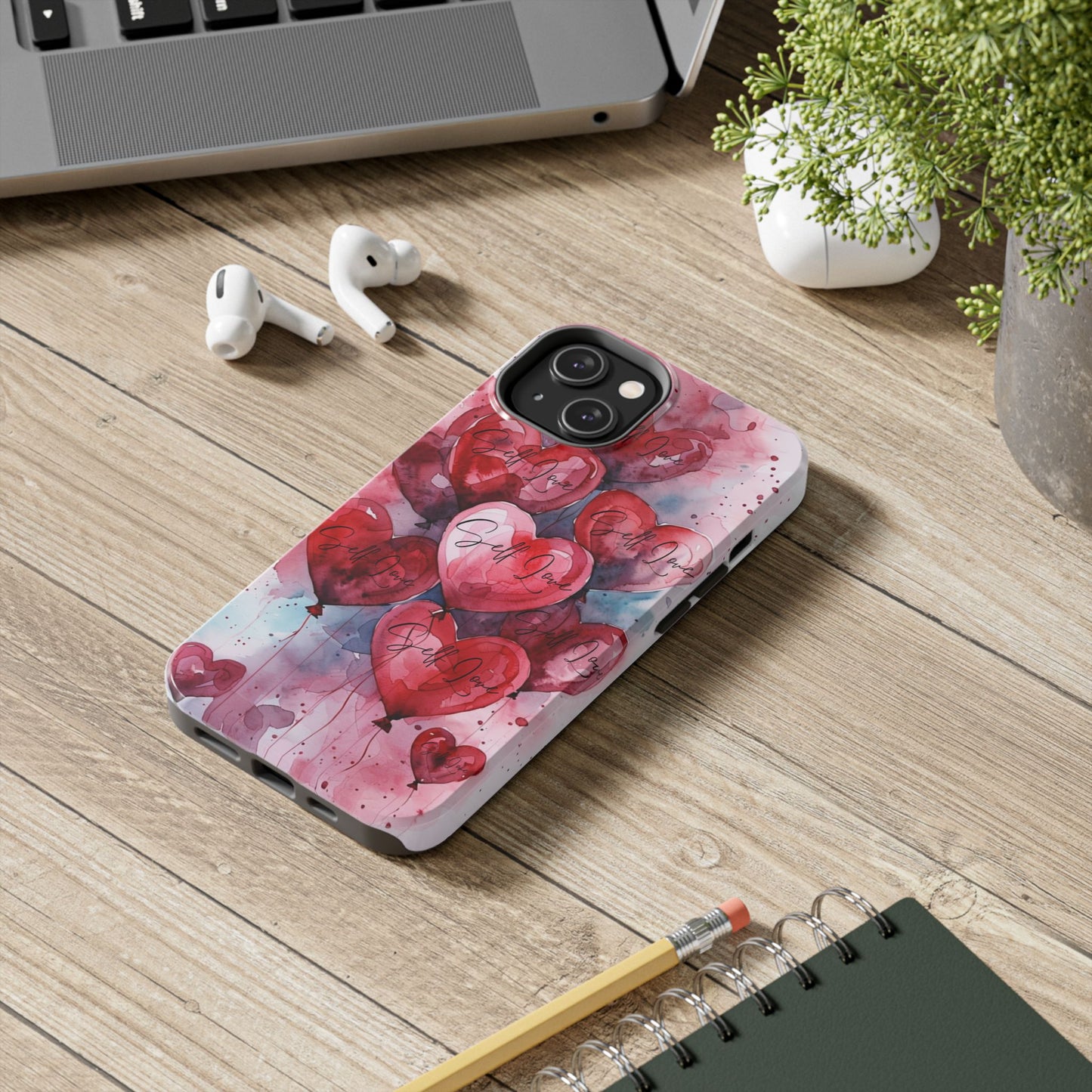 Tough Phone Cases Heart Design