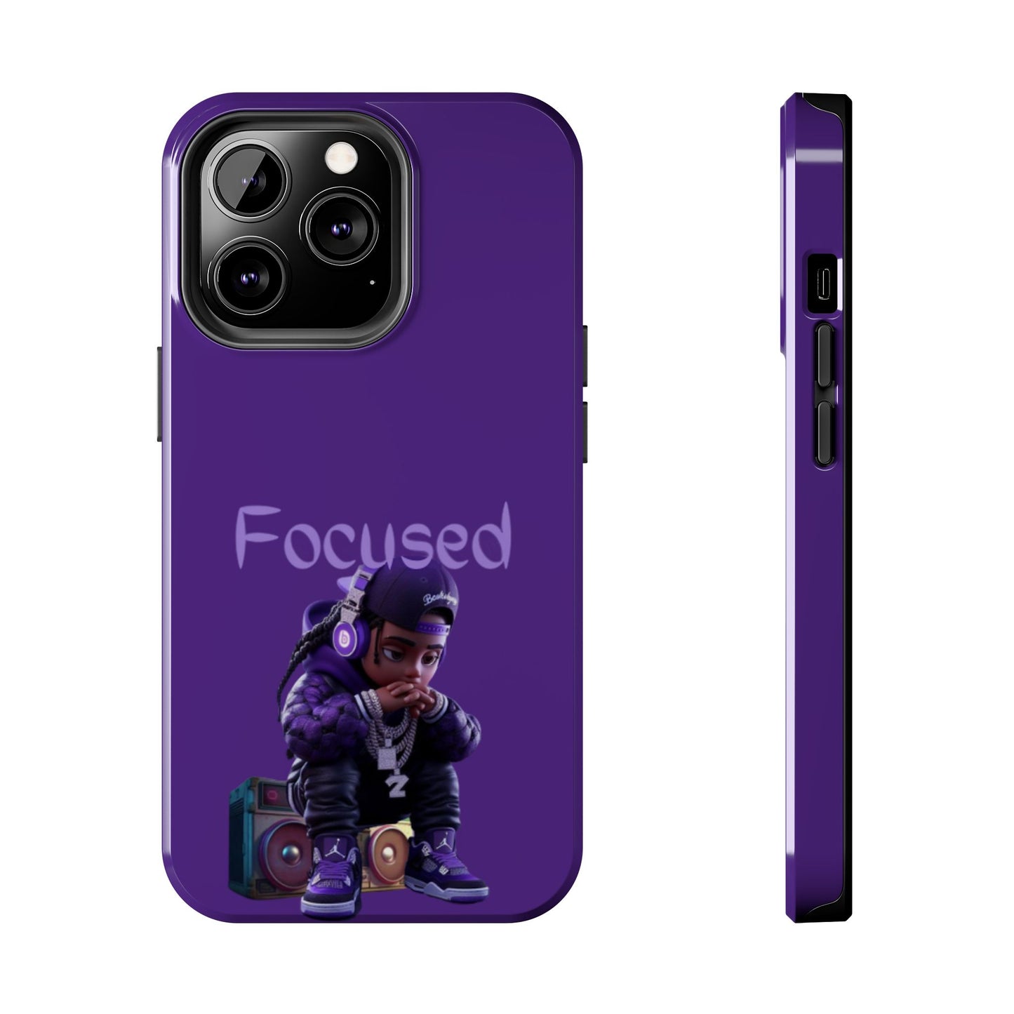 Phone Case- Focused Tough Case- Durable Protection
