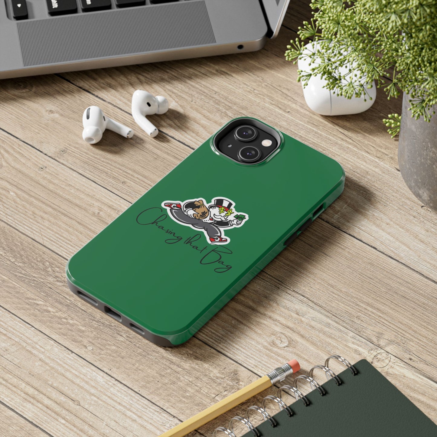 Phone Case- Chasin That Bag Tough Case- Durable Protection