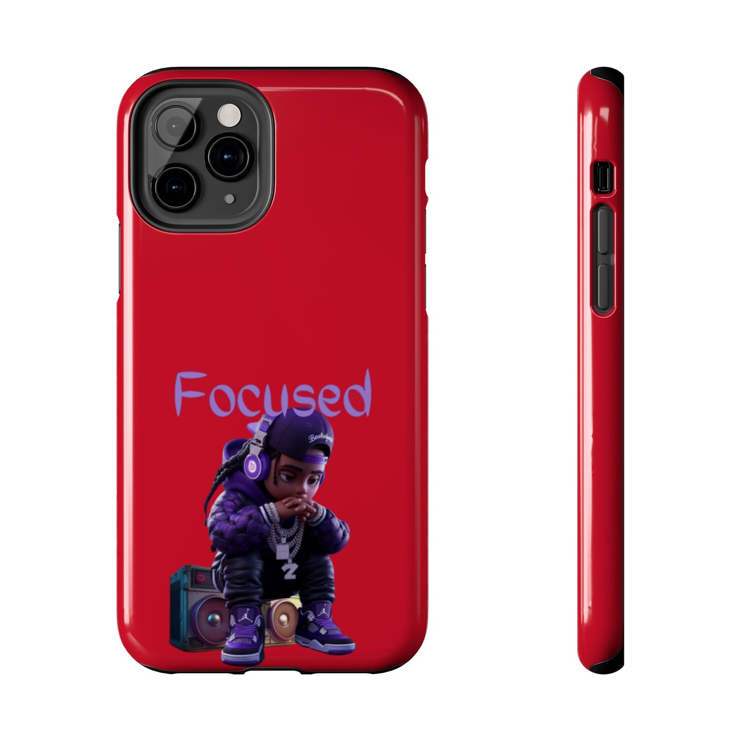 Phone Case- Focused Tough Case- Durable Protection