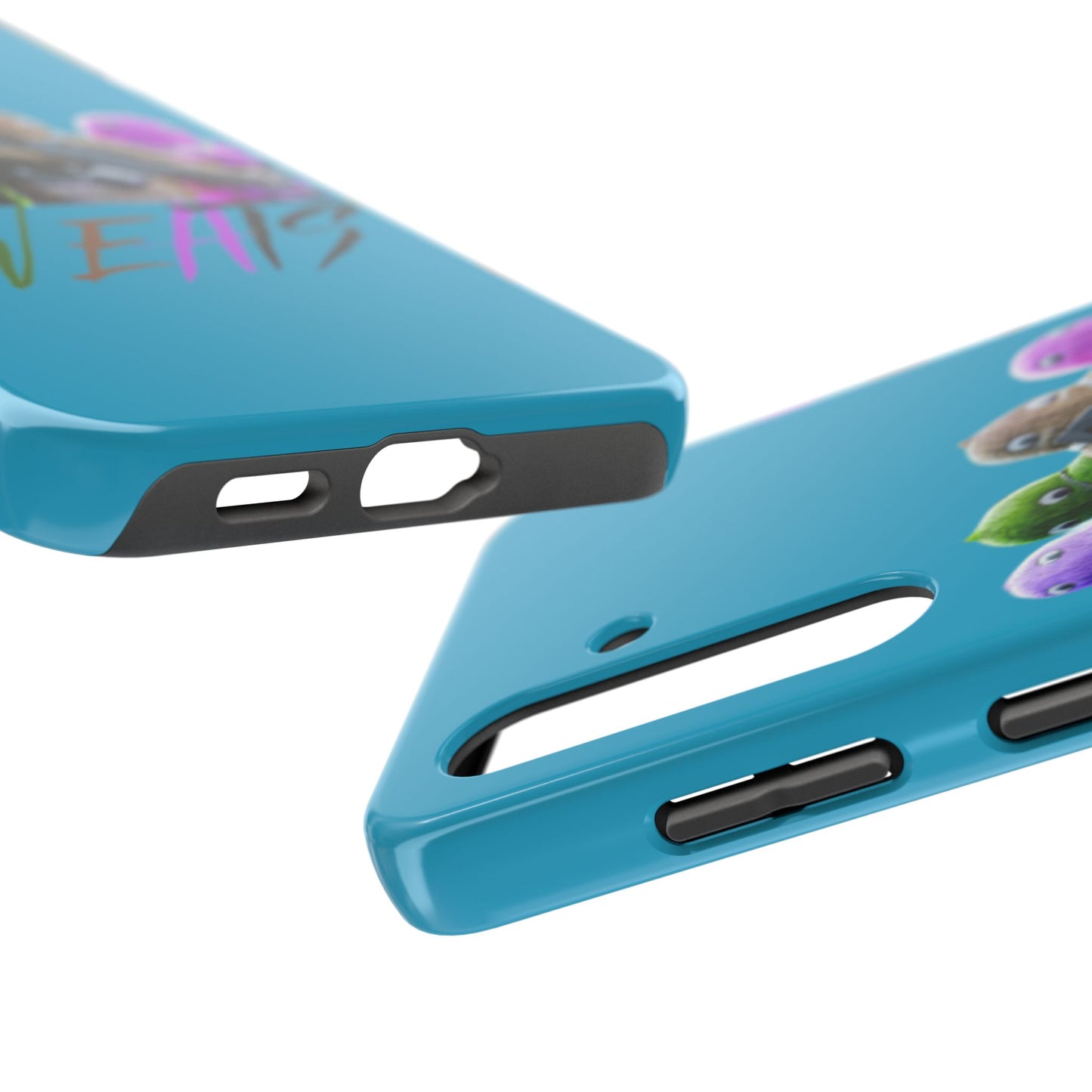 Cool Cartoon-Inspired Tough Phone Case - 'SWEATS'