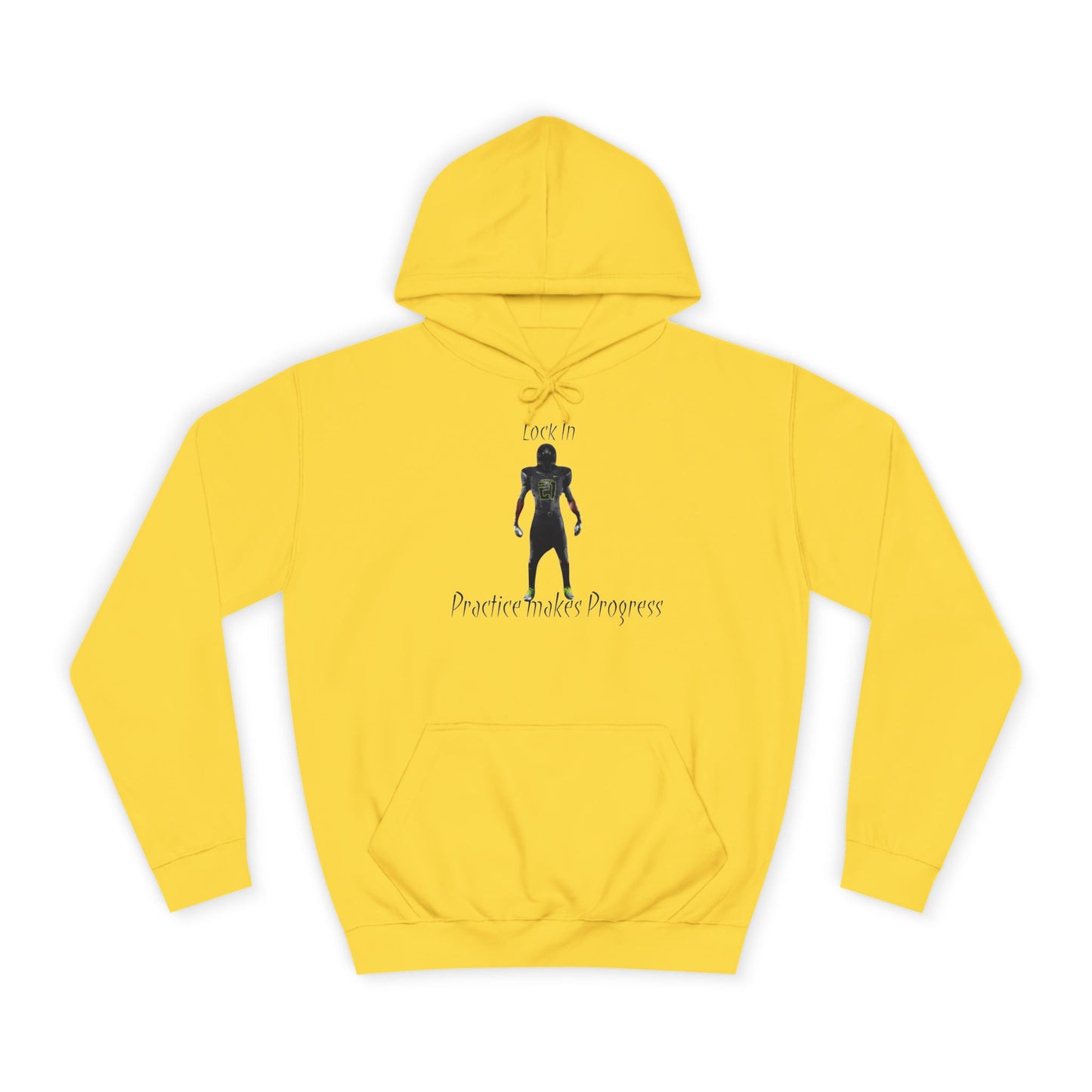 Iron Grey Men’s Motivational Sweater – "Practice Makes Progress" Inspirational Pullover